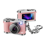 Mini-Daumenkamera, Retro-Digitalkamera, 1080P, Video, tragbar, Reise-Vlog, Anti-Shake-Kamera, unterstützt SD-Karte mit Bildschirm für Kinder