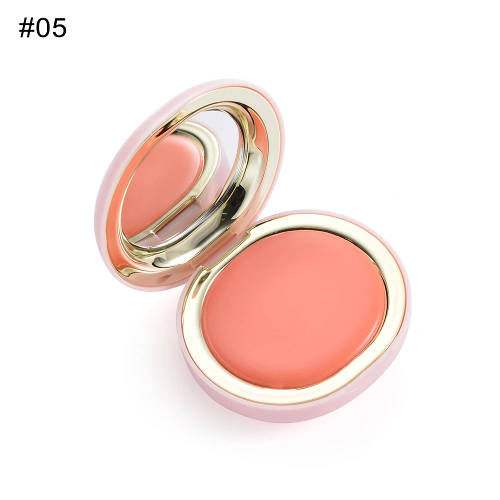 Mehrzweck-Lippen- und Wangencreme aus Samt – natürliche Nude-Rouge-Tönung, aufbaubare, feuchtigkeitsspendende Formel für einen makellosen Look ohne Make-up