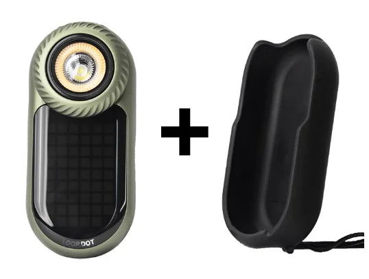 LOOPSK09-LOOPDOT LOOP Multifunktionale Mini-EDC-Taschenlampe, tragbare Handbeleuchtung, Taschenlampe für Outdoor-Sport, Camping, Höhlenforschung