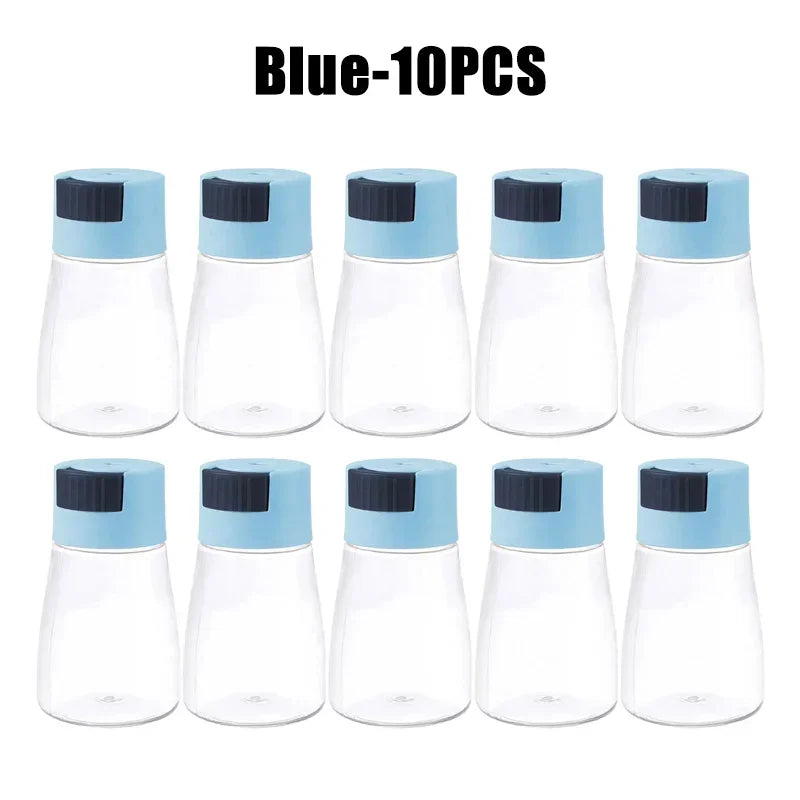 Salz- und Pfefferstreuer, präziser quantitativer Push-Typ, Messgewürzstreuer, Presstyp, Salzspender, Gewürzspender