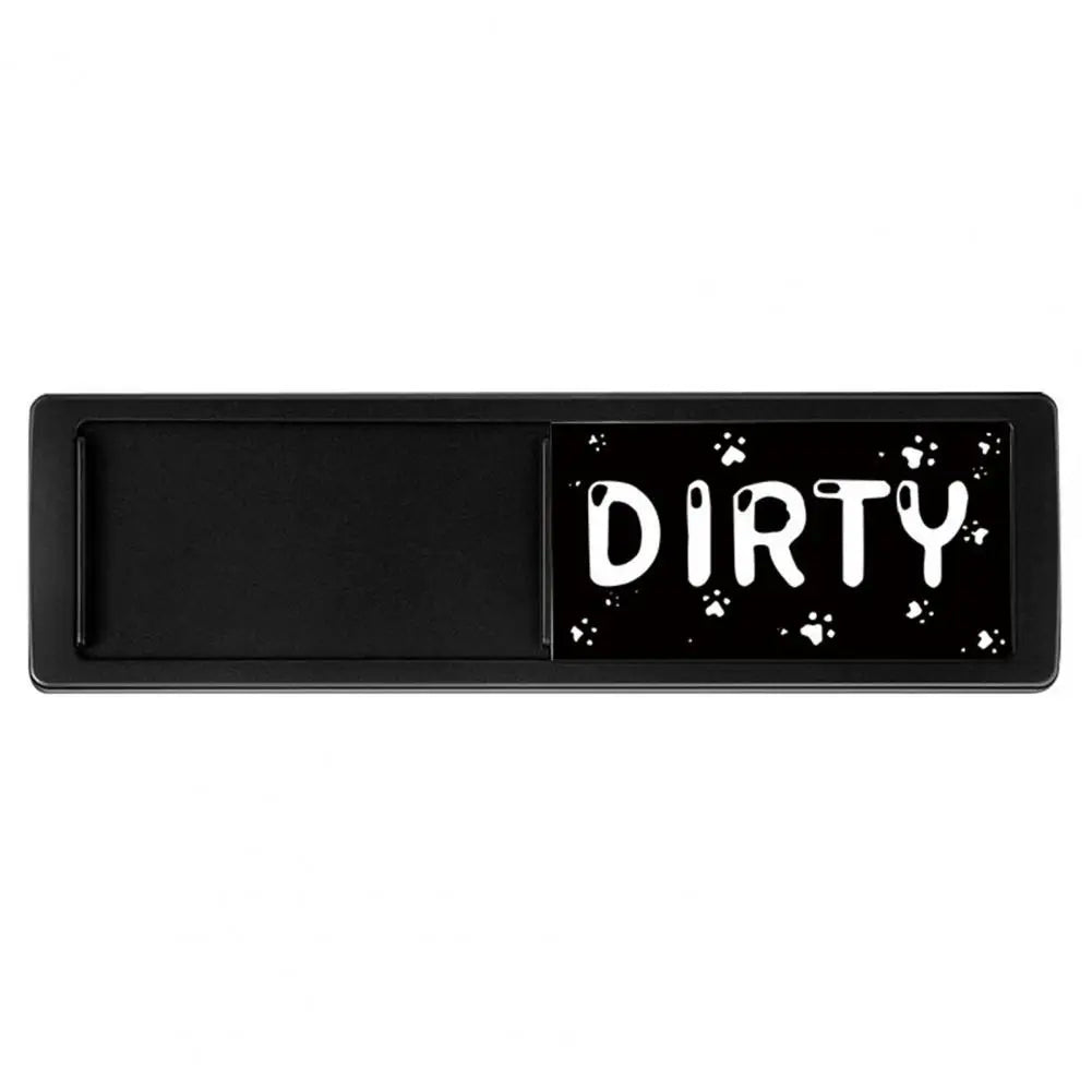 Geschirrs püler Magnet sauber schmutzig Zeichen Anzeige in voller Größe starke Magnet Harz Aufkleber Küche Kühlschrank Geschirrs püler schmutzig Tag