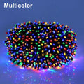 10m 20m 30m 50m Hochzeitsfeiertag Weihnachtsgirlande Dekoration Beleuchtung LED String Lichterketten mit EU-Netz stecker für Wohnkultur