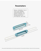 Drei-in-eins faltbare kreative Kunststoff Schuhregal, Schuhhalter, kein Bohren, Toilette Wand ,Lagerung, Badezimmer Lagerregal