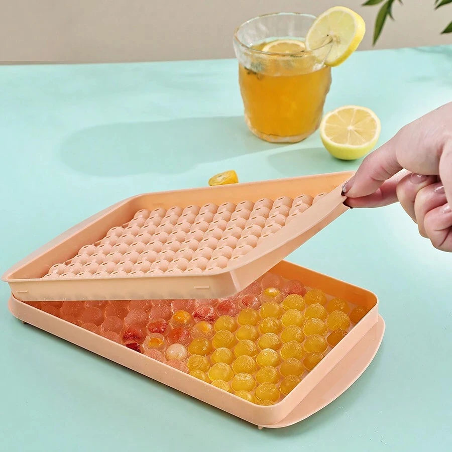1PC 104grid Mini Ice Cube Tray Ice Ball Maker Mold Tiny Crushed Ice Tray für Kühlung Getränke Kaffee Saft werkzeuge Haushalt Party