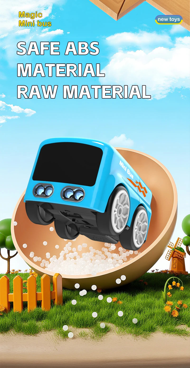 Smart RC Magic Mini Bus, Intelligente Fernbedienung, Geste Sensing Induktion, Folgen Cartoon, Auto Animation, Fahrzeug Spielzeug, Kinder Geschenk