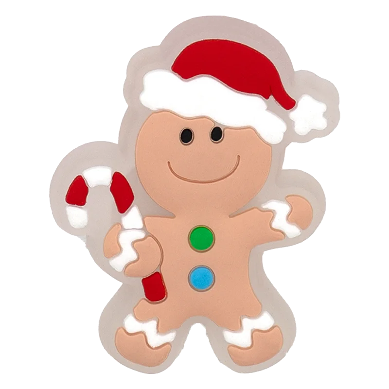 1–5 Stück neue Weihnachts-LED-Schuhanhänger, niedlicher Weihnachtsmann, Katze und Hund, Pin-Zubehör für Sandalen, Schuh-Clogs, Schnalle, Weihnachtsgeschenke