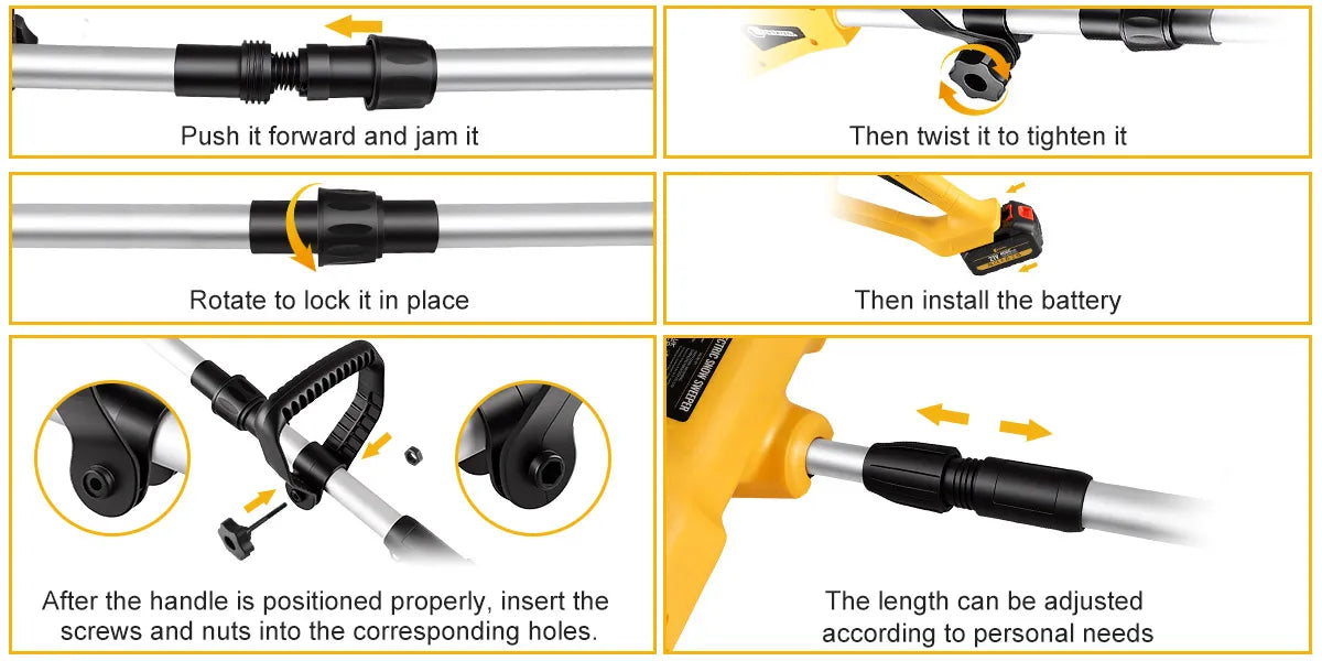 CONENTOOL 33000 U/min 1500 W faltbare elektrische Schneeschaufel 21 V Akku-Schneereiniger Schneefräse Gartengeräte für Makita 18 V Akku