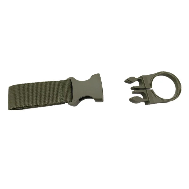 Karabinerhaken Flaschenclip – Nylon, für Rucksack & Gürtel, Einzel & Sets