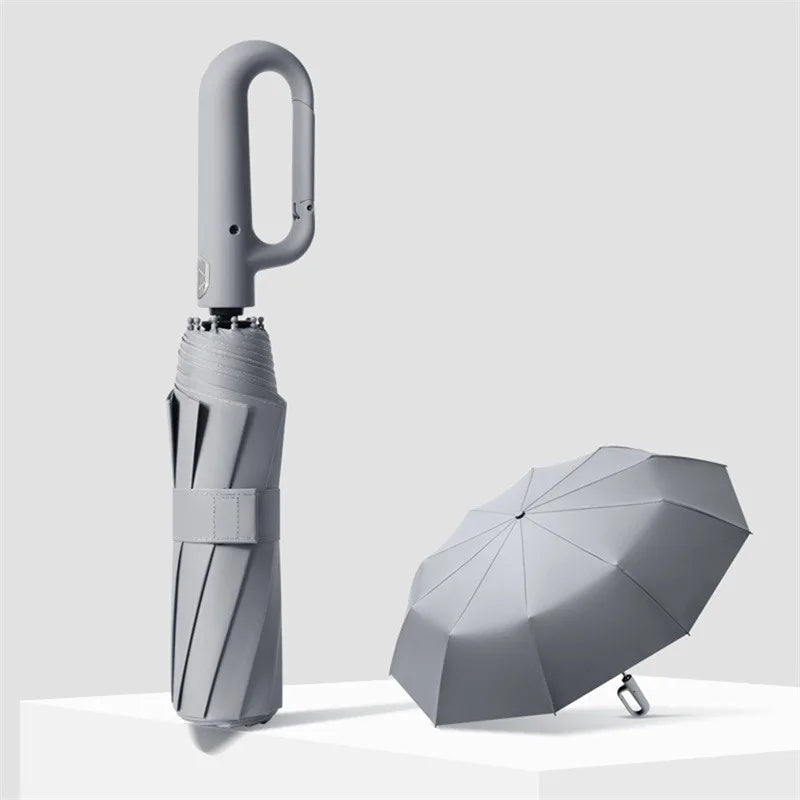 Vollautomatischer Faltbarer Regenschirm – 10 Speichen, UV-Schutz, Windfest, Ø106cm | Damen & Herren | 5 Farben