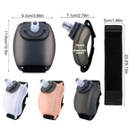 200 ml freihändige Silikon-Sportwasserflasche, tragbar am Handgelenk zum Laufen, Radfahren, Klettern – Outdoor-Aktivitäten