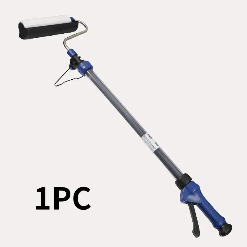 Multifunktionale selbstansaugende Schnellwalzenbürste, Teleskop-Farbrollerbürste, Wandputzen, Artefakt, 7-in-1-Farbroller-Werkzeug