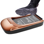 Schuhüberzugspender, Einweg-Schuhüberzugspender, wasserdicht, rutschfest, Schuhüberzugspender für den Innenbereich, Schuhüberzug-Fußpedalmaschine, Laminiergerät