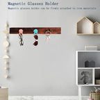 Magnetischer Brillenhalter für Kleidung – Silikon-Clip für sicheren Halt