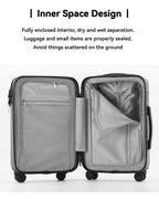 Hartschalen-Koffer mit USB-Ladeanschluss & Frontöffnung – 20"/22"/24"/26"