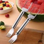 Windmühlen-Wassermelonenschneider aus Edelstahl – Obstteiler für Wassermelone, Honigmelone & mehr