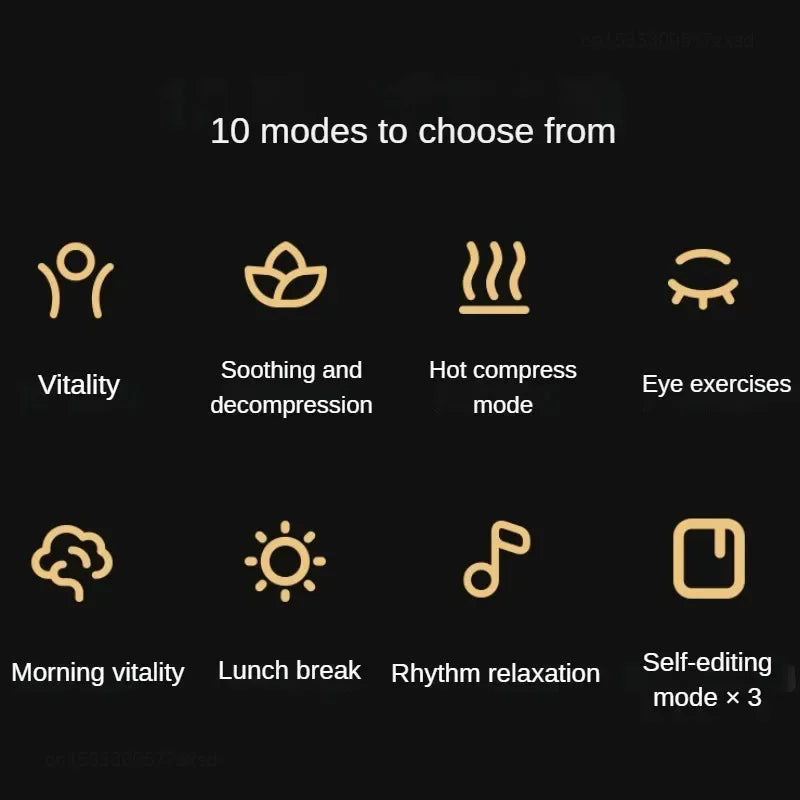 Xiaomi Mijia Smart Eye Massager Hot Compress Zone Massage Lindert Müdigkeit Augenpflegeinstrument Arbeit mit der Mi Home App