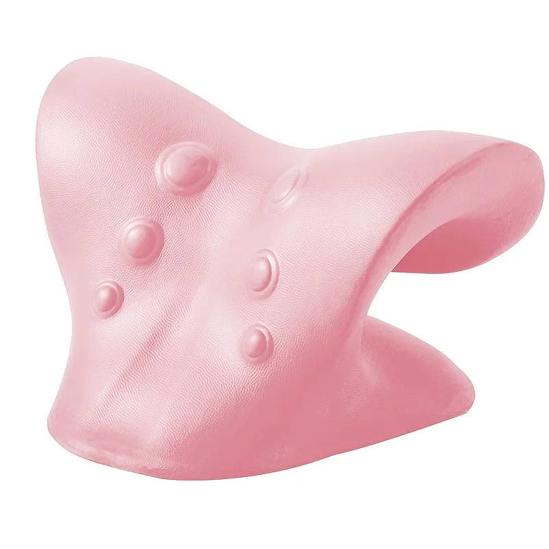 EVA Nacken- & Schulterentspanner – Chiropraktik-Nackenkissen, HWS-Strecker, Massagegerät, 3 Farben