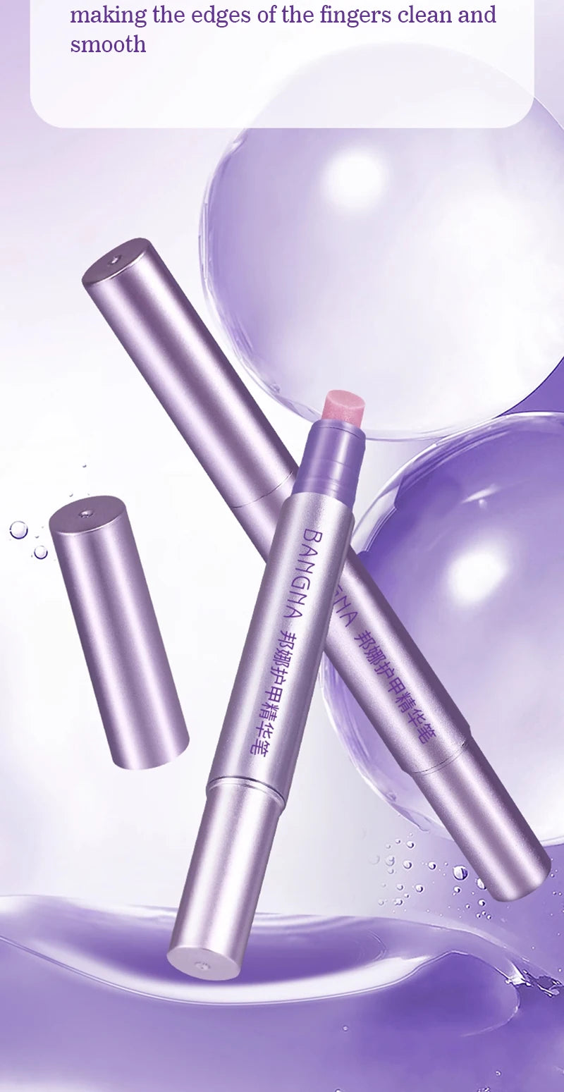 3-in-1 Nagelhautöl Stift Hand Rüstung Essenz Pinsel Nagelhautschieber Maniküre Pflegewerkzeuge Abgestorbene Haut Nagelhautentferner Stift Nail Art Stift