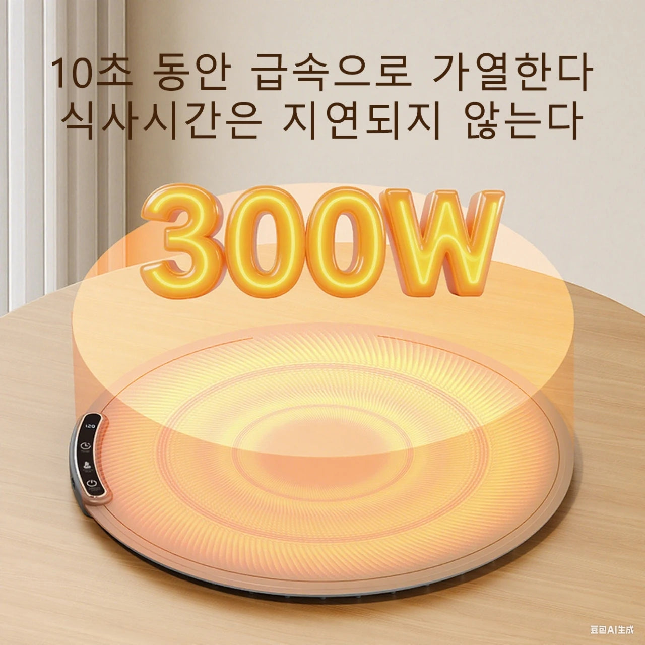 TINSOL Elektrisches Heizplatte für Lebensmittel, tragbares, zusammenklappbares Heiztablett mit 8 Temperatureinstellungen, thermostatisches Lebensmittel-Heizkissen