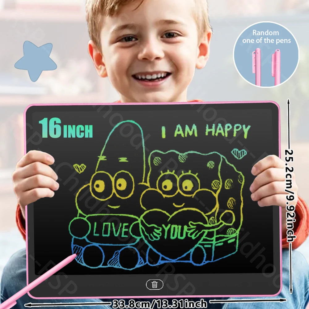 16/13/11 Zoll LCD Schreibtafel Zeichentablett Kinder