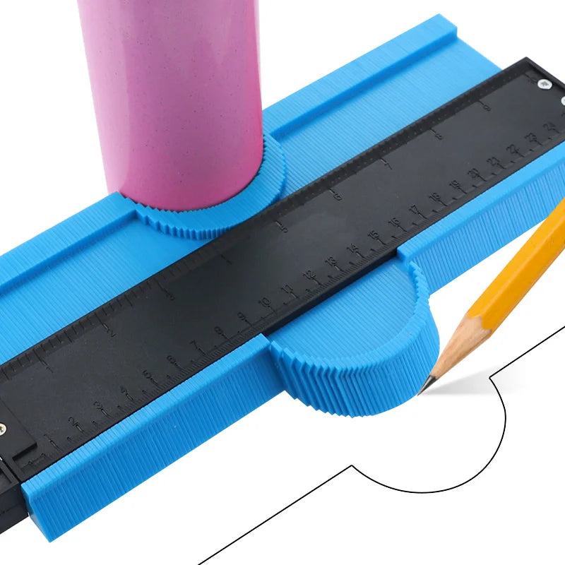 Profil Duplizierung Gauge Form Gauge Duplizierer Kunststoff Kontur Kopie Duplizierer Magische Mess Werkzeug Für Holzbearbeitung Werkzeug