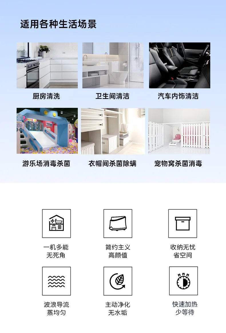 Dampfreiniger Haushalt Hochtemperaturreiniger Sofa Teppich Küchengeräte Reinigung Sterilisation Auto Schönheit 8619