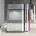 GE Profile Opal 2.0 Nugget-Eisbereiter – Arbeitsplatte, WiFi, Seitentank, 12 kg