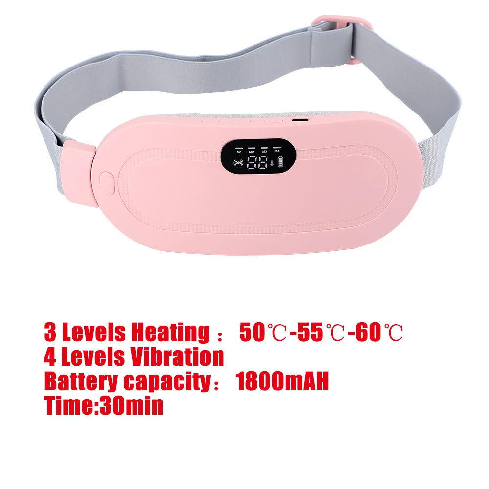 Elektrischer Massagegürtel gegen Periodenkrämpfe – Wärme & Vibration