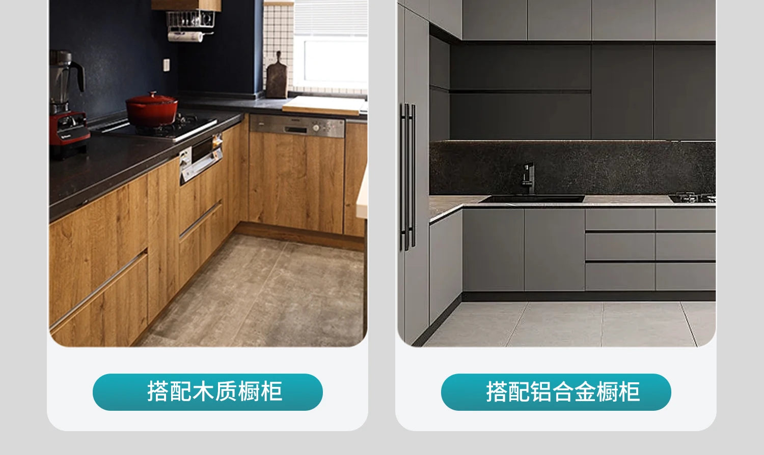 Eckkorb, Küchenschrank, komplett ausziehbar, Aufbewahrungsregal mit zwei Schubladen, Eckkorb