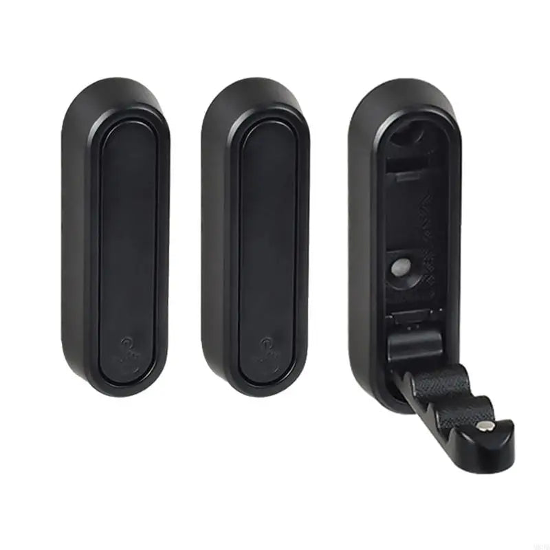 3pcs moderne Badezimmerhaken faltbares Design Nicht Schlupfflächen bescheidene Haken Starke Handtuchhaken für Badezimmer