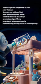 Große Größe DIY Puppe Maschine Kinder Münze Betrieben Spielen Spiel Mini Klaue Fangen Spielzeug Kran Maschinen Musik Puppe Kinder Weihnachten Geschenke Spielzeug