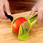 Handheld Orange Zitrone Slicer Tomaten Schneiden Clip Obst Slicer Zwiebel Slicer Küche Artikel Cutter Edelstahl Küche Zubehör
