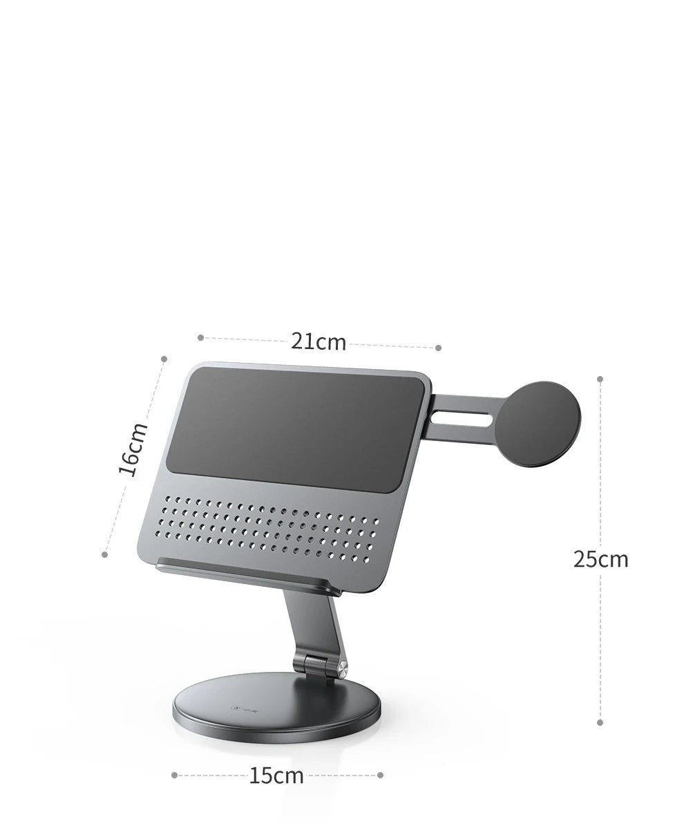 Tablet-Ständer, iPad, Desktop, magnetischer Handyständer 360° °   Drehbarer, zusammenklappbarer, spezieller Ständer für Live-Malerei im Büro