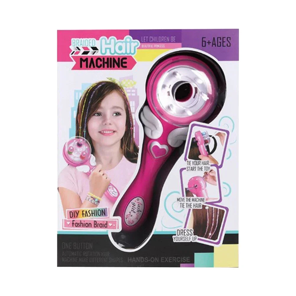 Kinder Mädchen Automatische Haar Flechter Elektrische Flechten Frisur Werkzeug Twist Gestrickte Maschine Geschenk Spielzeug Haar Styling Werkzeuge