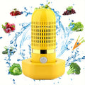 Machine de nettoyage de fruits et légumes, purificateur d'aliments 3000 mAh, appareil de nettoyage de fruits étanche pour fruits, légumes pour viande et fruits de mer
