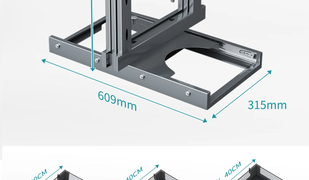 Eckkorb, Küchenschrank, komplett ausziehbar, Aufbewahrungsregal mit zwei Schubladen, Eckkorb