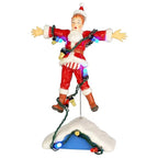 Weihnachts dorf beleuchtet Ornament, Weihnachts ferien Dorf Schnee dorf für Urlaub Dekorationen Griswold Stil Haus