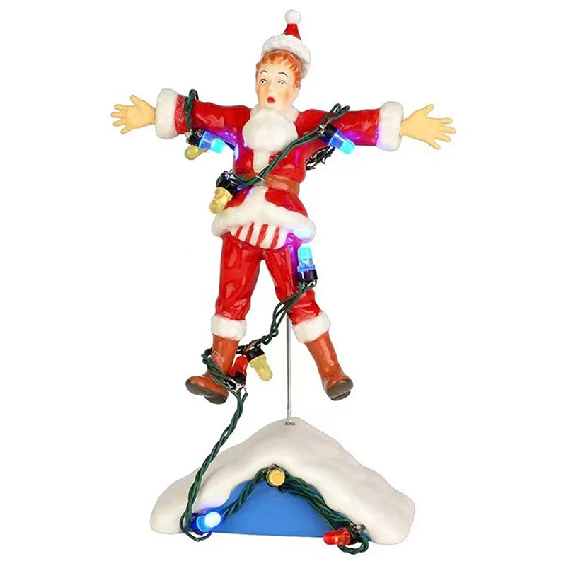 Weihnachts dorf beleuchtet Ornament, Weihnachts ferien Dorf Schnee dorf für Urlaub Dekorationen Griswold Stil Haus