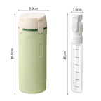 4-in-1-Reisespender, tragbare Reiseflaschen, auslaufsicher, auslaufsicher, Reisebehälter für Parfüm, Shampoo, Spülung, Lotion