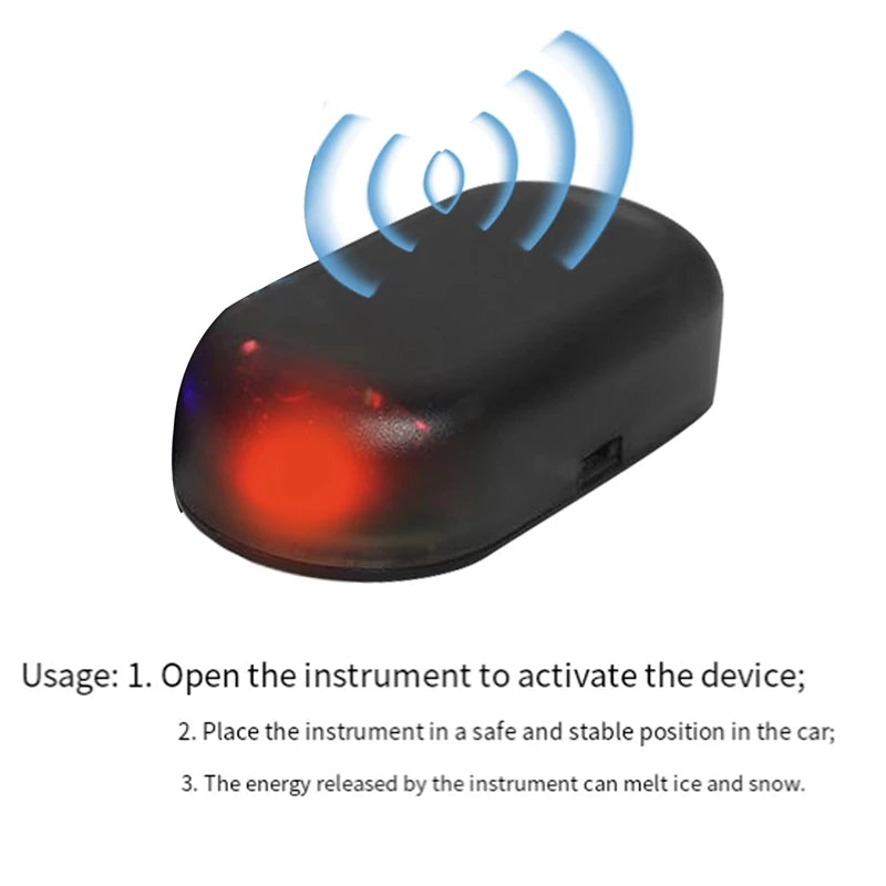 1 Stück elektro magnetisches Schneeräumgerät praktisches Enteiser-Multifunktion werkzeug abs