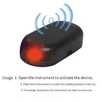 1 Stück elektro magnetisches Schneeräumgerät praktisches Enteiser-Multifunktion werkzeug abs