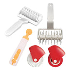 Multifunktionale Roller Cutter Mehrzweck Pizza Kuchen Teig Schneiden Werkzeug Backen Küche Zubehör Mit Kunststoff Klinge Rad