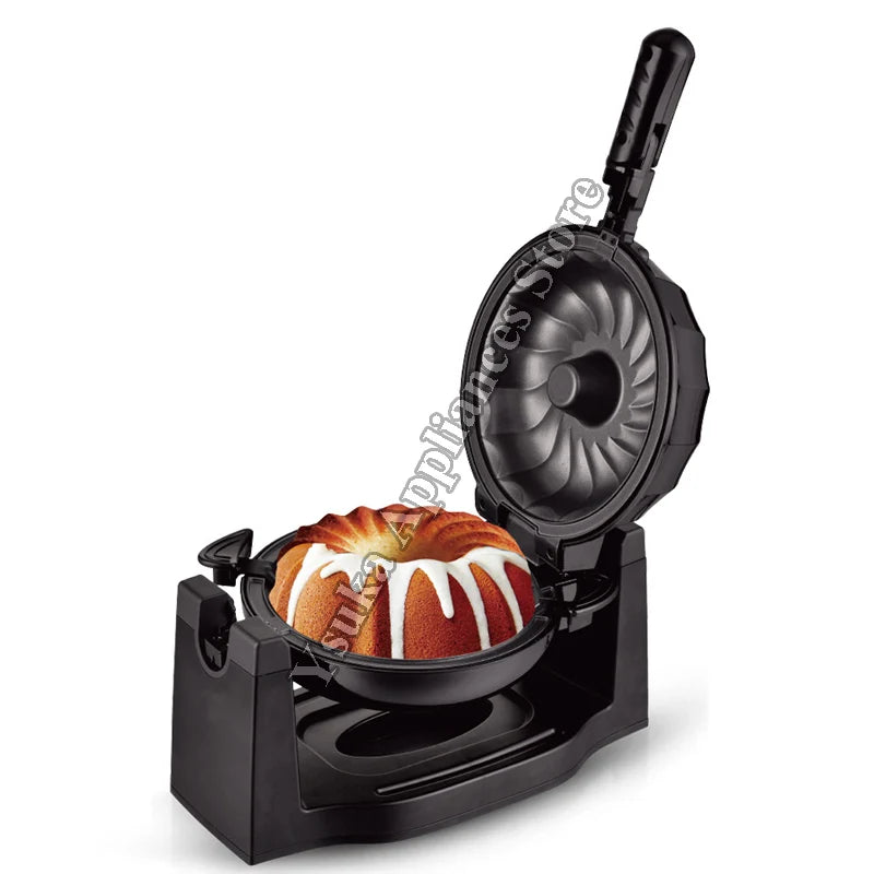 Elektrischer rotierender Lava Bundt Cake Maker Rotated Bundt Cake Maker