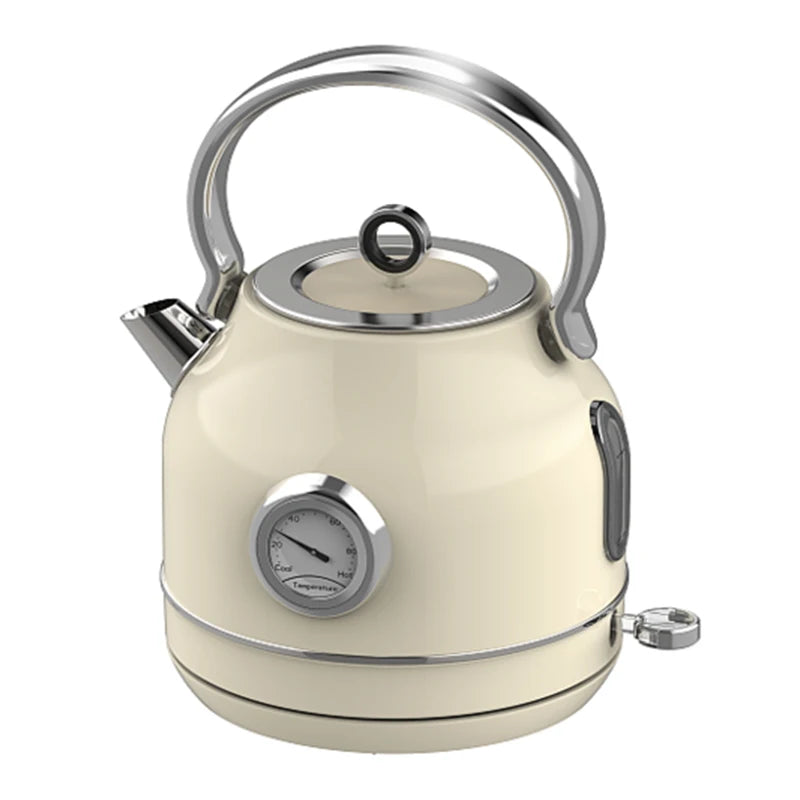 Retro-Frühstücksset, Geräte, 4-Scheiben-Toaster, elektrischer Wasserkocher und Toaster-Set, Saftmixer