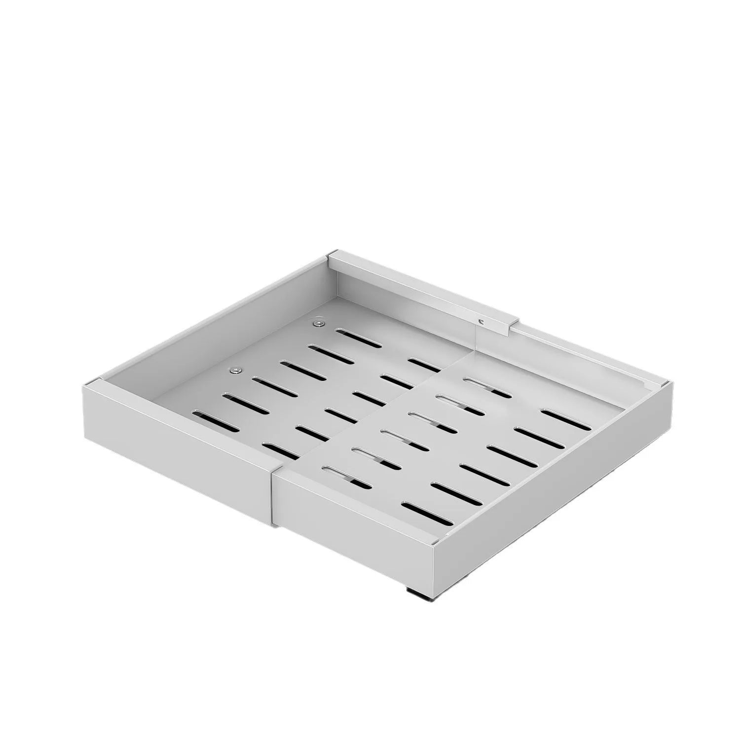 Schubladen-Schrank-Organizer ausziehbare ausziehbare Gleitschiene aus Kohlenstoffstahl unter der Spüle, Aufbewahrungsregal für Küchenschrank