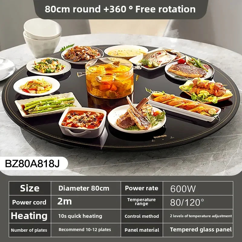 Temperatur Mahlzeit Gemüse Heizbrett Heißer Schneidebrett Isolierung Pad Heizplatte Konstante Artefakt Multifunktional