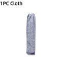 Untior Wischmopp mit Staubwedel – Langer Griff, Polyester, abnehmbar, 3 Ausführungen