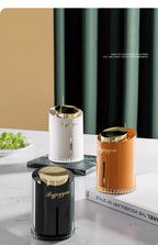 GIANXI Zahnstocherspender, umweltfreundliches Material, Presstyp, Zahnstocherhalter, Zuhause, geteiltes Design zur Aufbewahrung, Zahnstocherbox