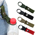 Karabinerhaken Flaschenclip – Nylon, für Rucksack & Gürtel, Einzel & Sets