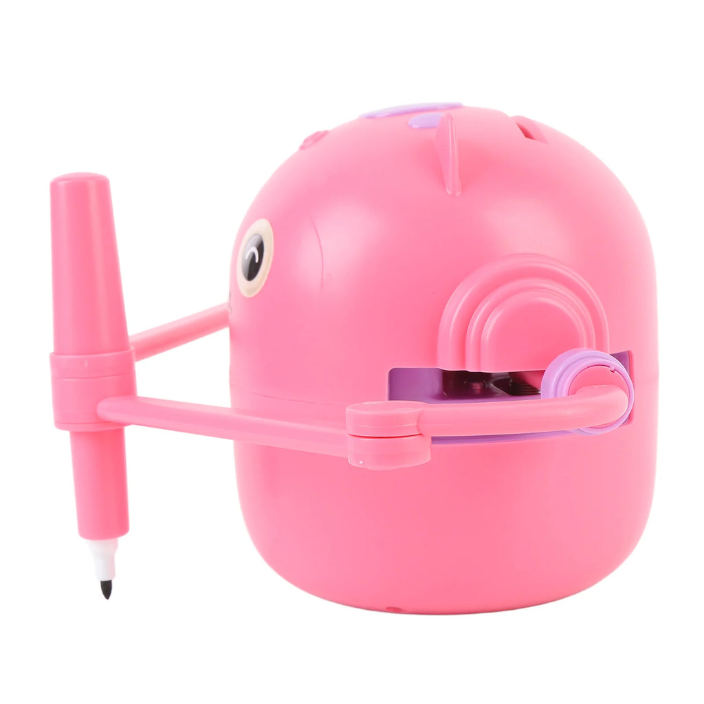 Interaktiver Zeichenroboter, Zeichenroboter, interaktiver pädagogischer Selbstzeichnungsroboter für Kinder, Kunst, Künstler, Malen, Lernen
